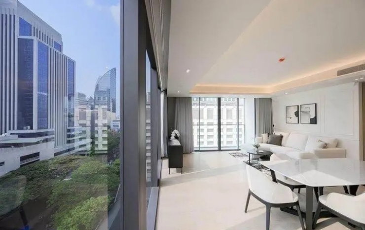 รูป 📣📣 For Rent Tonson One Residence 2 Bedrooms  ใกล้ BST ชิดลม + BTS เพลินจิต - รูปที่ 4/18