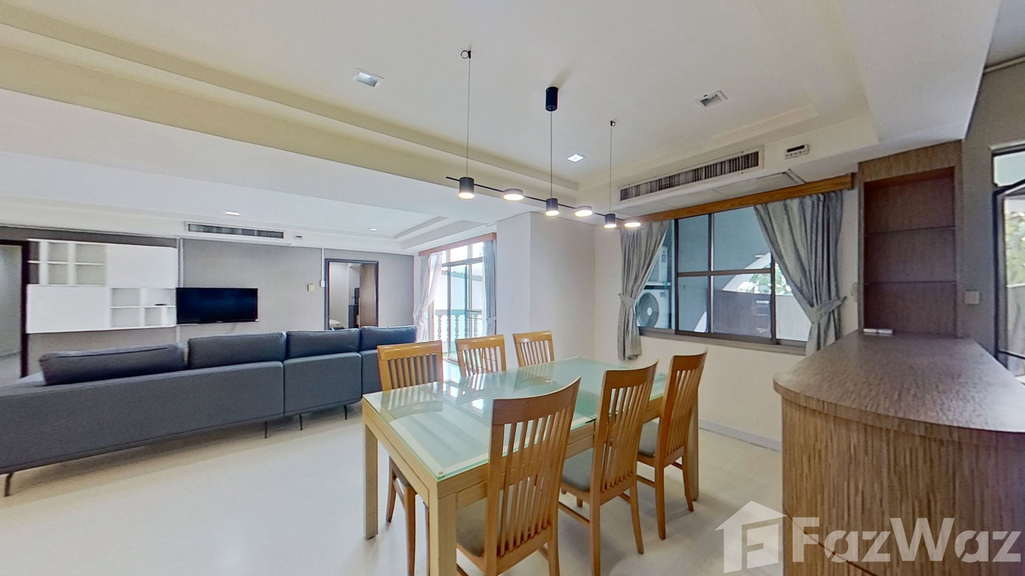 รูป คอนโดให้เช่า 3 ห้องนอน ในโครงการ รอยัล คาสเซอร์ 1076502 - รูปที่ 4/13