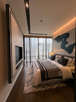 🔥 Urgent rental! The Bangkok Thonglor, 2 bedrooms. Luxury project with hotel-level services, conveniently located near BTS Thonglor.