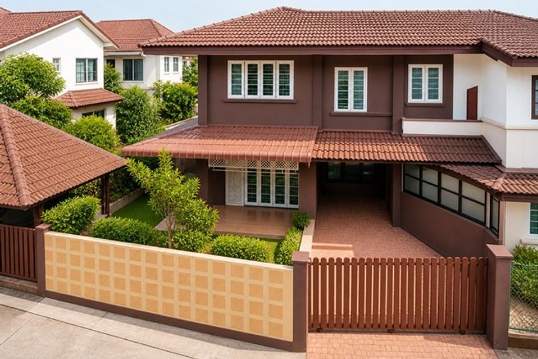 ดรีมเวิลด์ 1.57กม. บ้านเดี่ยว 2-3นอน รังสิต-นครนายก58-68 คลอง2 3น้ำ ใกล้รร.โชคชัย รังสิต 800 ม. 2 ชั้น 45 ตร.ว.