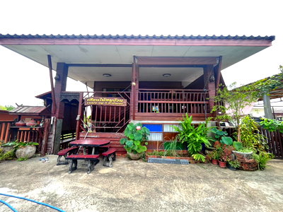 บ้านเดี่ยวให้เช่า : 🏡✨บ้านนอกโครงการ ติดถนนใหญ่คันคลอง น้ำแพร่ 