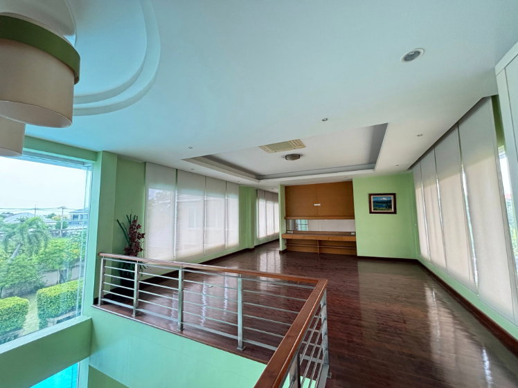 รูป 🚩บ้านใหญ่ 1 ไร่ ปัญญาอินทรา P4 พลูวิลล่า บ้านหรูสไตล์รีสอร์ท - รูปที่ 23/36