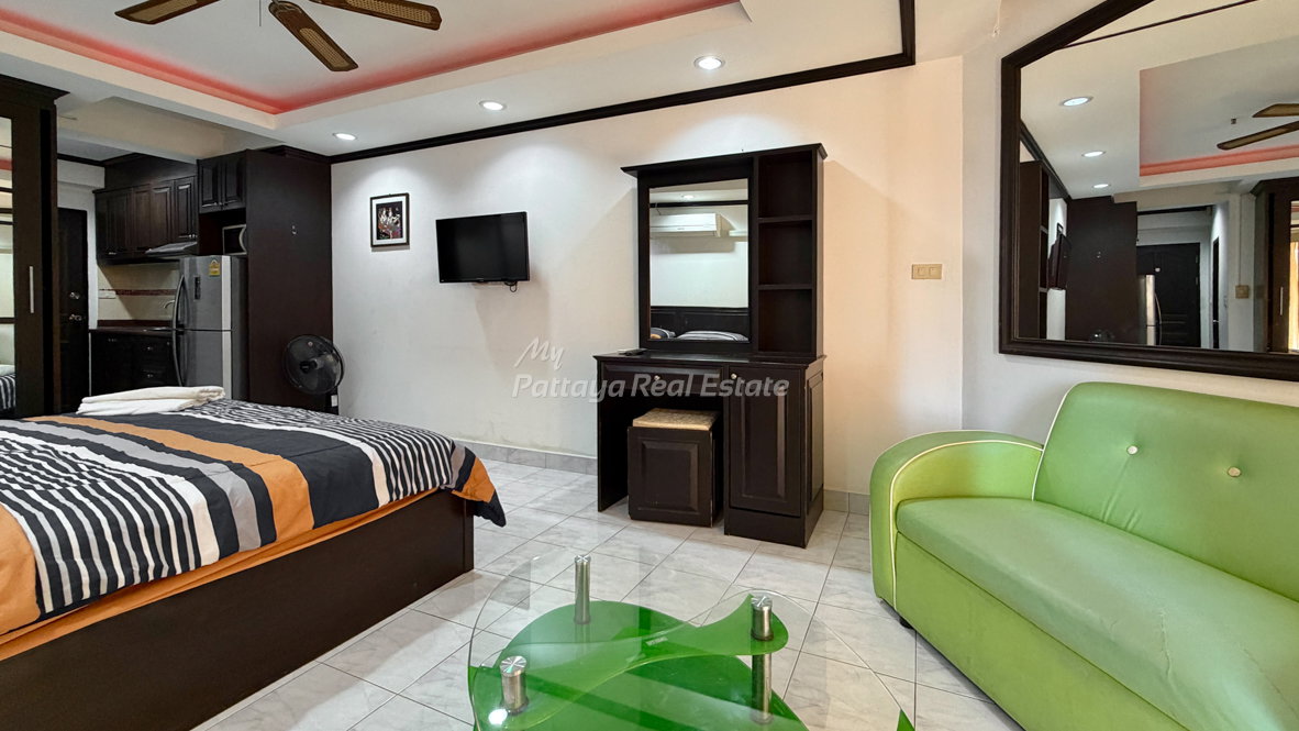 รูป 🛏️ Studio - 🛁 1 ห้องน้ำ - 🏙️ Sea View - 🌏 ชื่อชาวต่างชาติ - 🏢 Jomtien Beach Condominium Pattaya - รหัส: JBC20 - รูปที่ 9/16