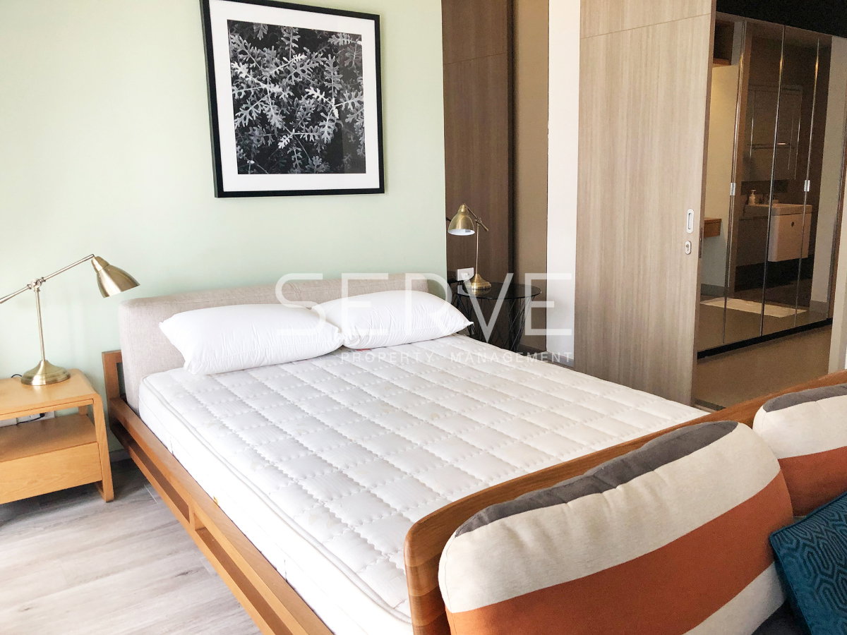รูป 🔥38K🔥 - สตูดิโอ กั้นห้อง ห้องใหญ่ 50.72 ตร.ม. ชั้นสูง สุดยอดทำเล คอนโดเชื่อมต่อเข้า BTS เพลินจิตและใกล้ห้างหรู ที่ Noble Ploenchit / ให้เช่าคอนโด - รูปที่ 3/11