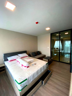 Condos for rent : for rent, D Condo Campus Highway Rangsit Phase 4, 26.78 sq m, Building C, 5th floor. 9,000 THB/month.