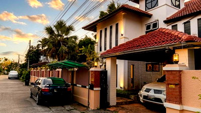 บ้านเดี่ยว หนองปรือ ชลบุรี :  ขายบ้านเดี่ยว 2 ชั้น โครงการ พาร์ควิลเลจ พัทยา บางละมุง ชลบุรี 