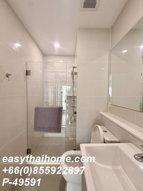 รูป P-49591 วิวเมืองสวย! Life พระราม 4 - อโศก ใกล้ MRT 24,000 บาท | Line Id: @easythaihome | 085-592-2897 - รูปที่ 10/10
