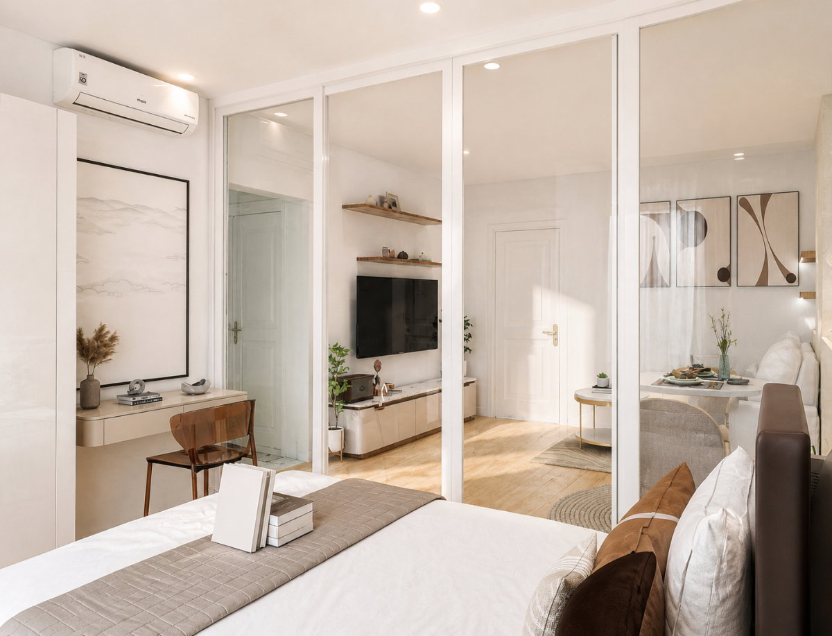 รูป ขาย D Condo จรัญ-บางขุนนท์ ห้องสวย พร้อมเฟอร์นิเจอร์ใหม่หมด - รูปที่ 5/7