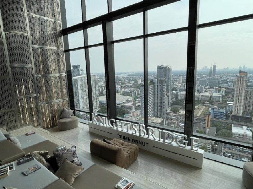 รูป 💮ให้เช่าคอนโด Knightsbridge Prime Onnut ใกล้ BTS Onnut 24 ตรม.ห้องสวย เฟอร์นิเจอร์ครบ เช่าเพียง 15500- - รูปที่ 19/21