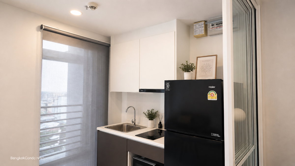 รูป 🍀🍀🍀Prime condo location 🚆ให้เช่า📌เดอะ เบส สุขุมวิท 77 (Line:@rent2022)✨BTSอ่อนนุช✨ พร้อมเข้าอยู่ ราคาดี!🔖A11259 - รูปที่ 5/7