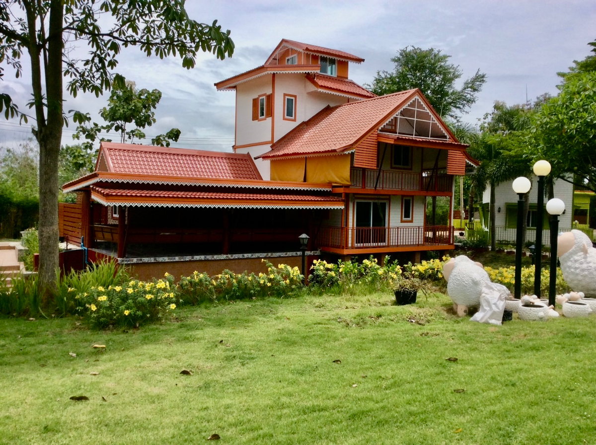 รูป Rare Item🔥  ให้เช่าบ้านพร้อมที่ดิน 7 ไร่‼️ เพียง 80,000 ✅ปากช่อง ติดลำตะคอง 🌊🏡 ห่างโบนันซ่าเพียง 6 กม. บรรยากาศดีมากก✨ - รูปที่ 2/5