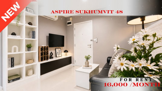 รูปภาพ 🚆✨ Prime Condo Location For Rent 📍 Aspire Sukhumvit 48(Line: @rent2022) | Near BTS Phra Khanong ✨ Ready to move in! ✨ 📌 Ref Code: A11260