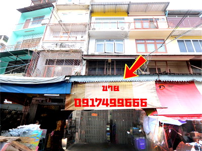 Shophouses for sale Bangkok : Shop house For sale in Yoawarat11 China town