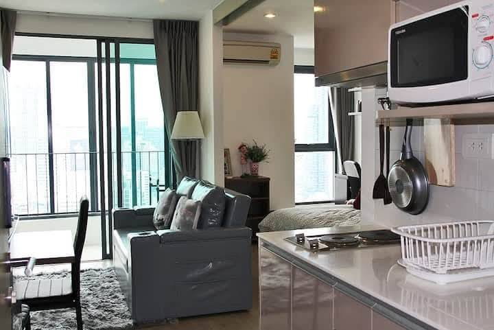 picture Condo for rent: Ideo Q Chula-Samyan, ready to move in, near MRT Samyan. - 2/13