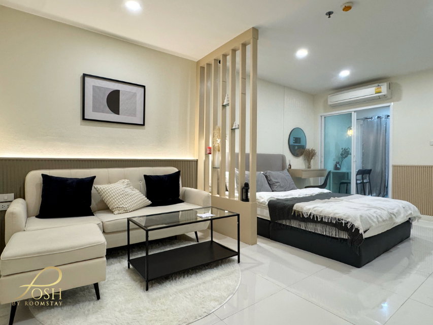 รูป  The View Suanluang ห้องรีโนเวทใหม่ ใกล้ Central ทำเลเมือง - รูปที่ 2/26