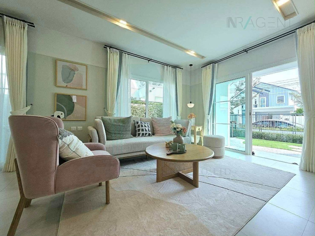 รูป 📌 ให้เช่าบ้านเดี่ยว 2 ชั้น วิลลาจจิโอ 2 ศรีนครินทร์ - บางนา 3 ห้องนอน 3 ห้องน้ำ - รูปที่ 3/8