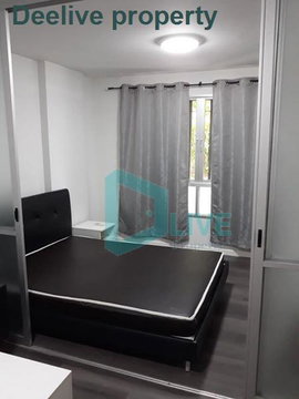 DL004302 Condo for rent, dcondo Campus Resort Bangna near -, ready to move in, call urgently 0800343450 LineID @655ebbvc