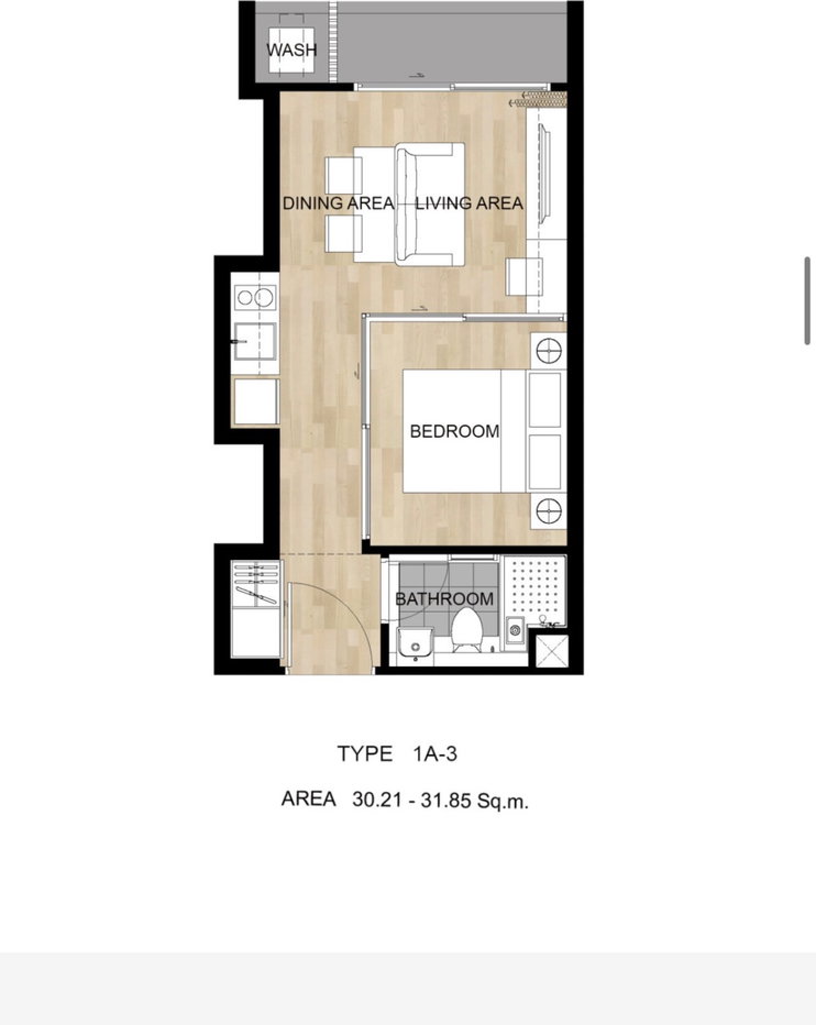 รูป ให้เช่า Blossom Condo Sathon-Charoen Rat บลอสซั่ม คอนโด สาทร-เจริญราษฎร์ 15,000 บาท/เดือน พร้อมอยู่ - รูปที่ 17/23