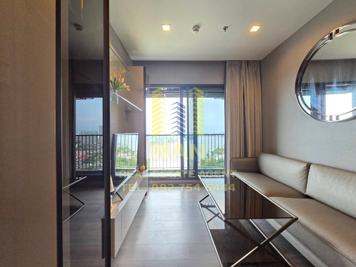 รูป ให้เช่าคอนโด The politan aqua ขนาด 60 ตร.ม. ชั้น 25 ห้องหน้าแม่น้ำ ครบพร้อมอยู่ - รูปที่ 15/21