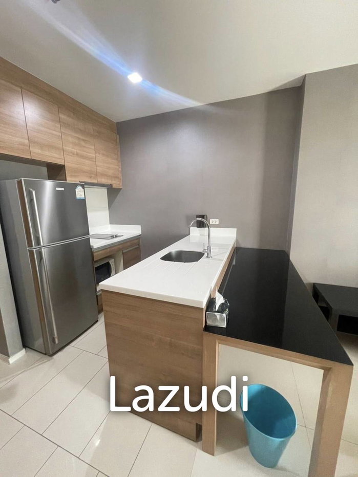 รูป 47.0 ตร.ม.  1 ห้องนอน  1 ห้องน้ำ คอนโดสำหรับ เช่าใน สามเสนนอก - รูปที่ 2/8