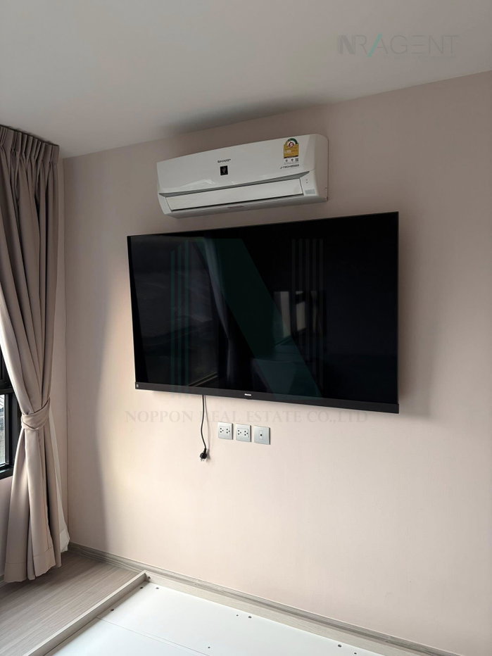 รูป ให้เช่าคอนโด แอสปาย เอราวัณ ไพร์ม อาคาร 1 ชั้น 4 1 ห้องนอน ขนาด 27 ตรม ใกล้ สำนักงาน กศน.จังหวัดสมุทรปราการ - รูปที่ 3/8