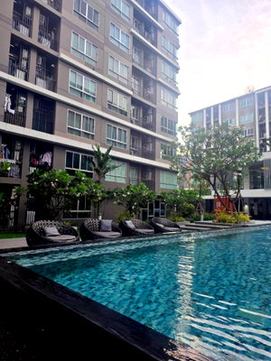 Condos for sale Sukumvit 109 : D Condo Sukhumvit 109, near BTS Bearing, 5th floor, corner unit, no obstructed view.