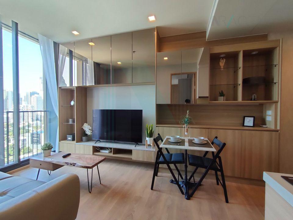 รูป 🚩 ให้เช่าคอนโด โนเบิล อราวน์ สุขุมวิท 33 อาคาร 1 ชั้น 12 1 ห้องนอน ขนาด 35.00 ตรม ใกล้ The Em District - รูปที่ 2/8