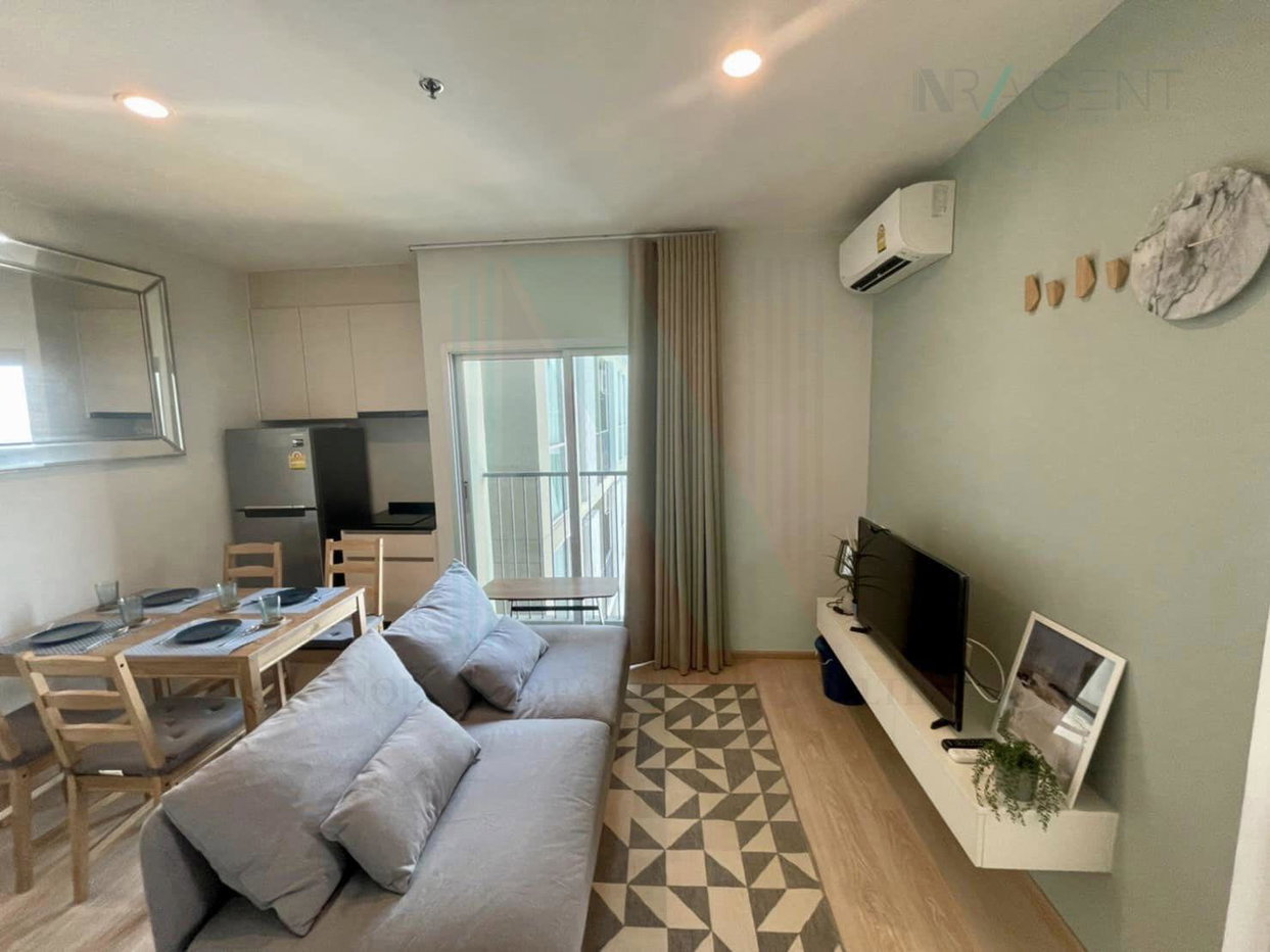 รูป 🎊 ให้เช่าคอนโด โนเบิล รีวอลฟ์ รัชดา 2 อาคาร 1 ชั้น 40 2 ห้องนอน ขนาด 49.00 ตรม ใกล้ AIA Capital Center - รูปที่ 6/8