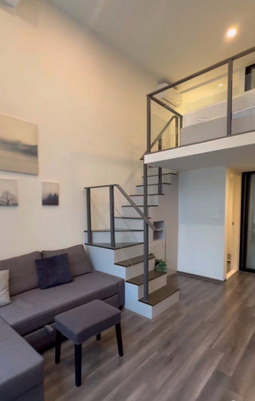 รูป ไนท์บริดจ์ สเปซ พระราม 9 | ใกล้ MRT พระราม 9 | Duplex 2 นอน 1 น้ำ 57 ตร.ม. | **ค่าเช่า 26,000 บาท** นัดชม แอดไลน์ ID : @property.ma - รูปที่ 10/12