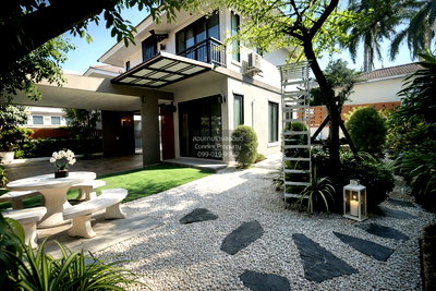 บ้านเดี่ยวให้เช่า : เช่าบ้าน  สัมมากร รังสิต – คลอง 7 ลำผักกูด ธัญบุรี ปทุมธานี CX-152540 ✅ ทักไลน์ @connexproperty ตอบทันที ทีมงานมืออาชีพ ✅