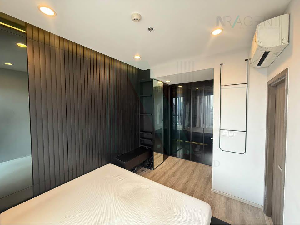 รูป ให้เช่าคอนโด ไอดีโอ โมบิ อโศก อาคาร 1 ชั้น 34 1 ห้องนอน ขนาด 34 ตรม ใกล้ สิงห์ คอมเพล็กซ์ - รูปที่ 6/8