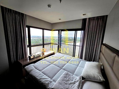 Condos for rent Tesco Lotus Superstore Rattanathibet : politan aqua riverfront condo for rent