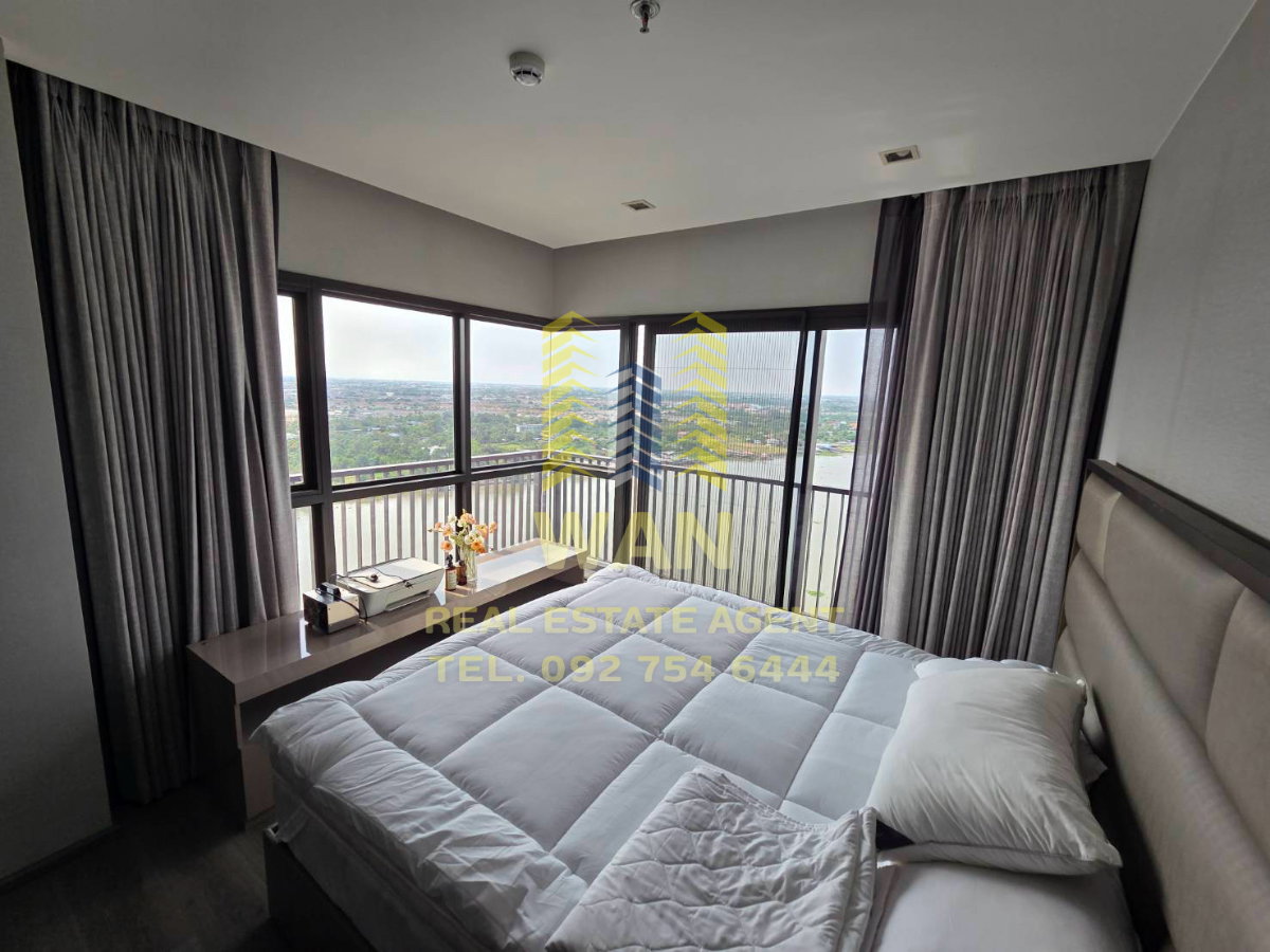รูป ให้เช่าคอนโด The politan aqua ขนาด 60 ตร.ม. ชั้น 25 ห้องหน้าแม่น้ำ ครบพร้อมอยู่ - รูปที่ 1/21