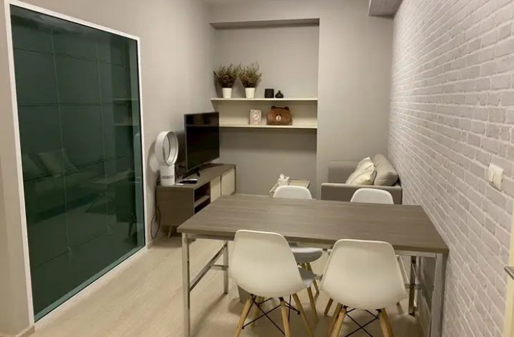 รูป 🌟 Chapter One Eco ( A55) Size 45.68 SQ.M Type 2 Bedroom 1 Bathroom On the 5thFloor Rental 20,000THB. - รูปที่ 8/8