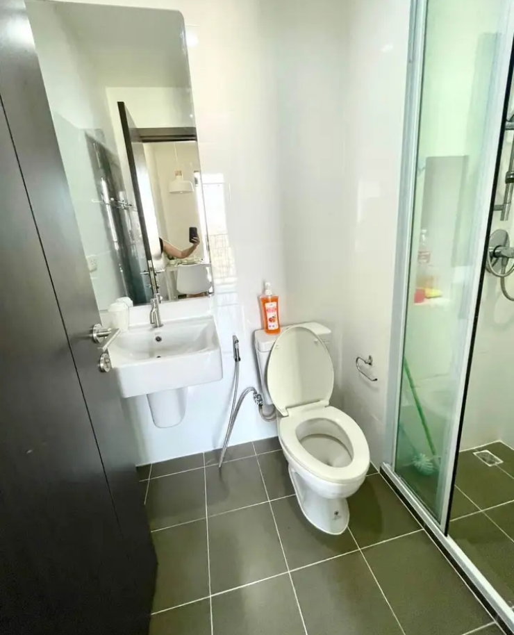รูป 🌟 The Base Park West Sukhumvit 77 ( A53) Size 26 SQ.M Type 1 Bedroom 1 Bathroom On the 26thFloor Rental 15,000THB. - รูปที่ 7/7