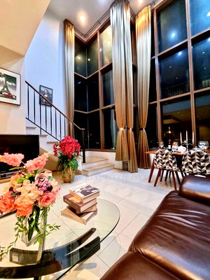Condos for rent : 📌 For Rent Condo THE EMPORIO PLACE Building EAST, Floor 14,Duplex 2 bed room, Room size 85.00 sqm
