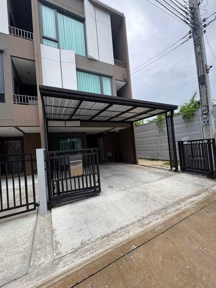 รูป 🏡TH140 | ให้เช่าทาวน์โฮมใหม่หลังมุม บ้านกลางเมือง พหล-วิภาวดี เดิน 5 นาทีถึง BTS แยก คปอ. จดบริษัทได้ & เลี้ยงสุนัขได้! 🐶 - รูปที่ 1/5