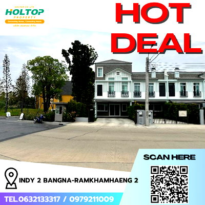 Townhouses for rent Bangkok : #R10021 🎉 030569 House for Rent: Indy 2 Bangna-Ramkhamhaeng 2 (Previous Code S4256)