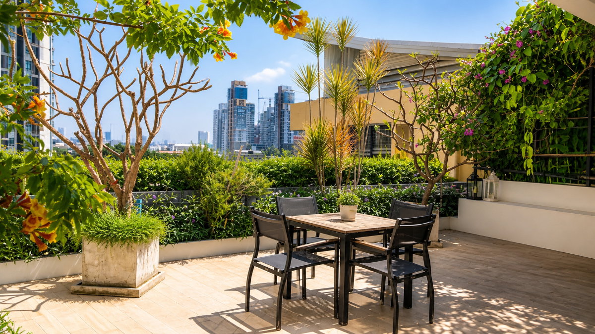 รูป 🍀🍀🍀 Fully furnished💝 ให้เช่า📌 เดอะเซนส์ สุขุมวิท 68(Line:@rent2022)BTS อุดมสุข✨พร้อมเข้าอยู่🌼A09435 - รูปที่ 7/12