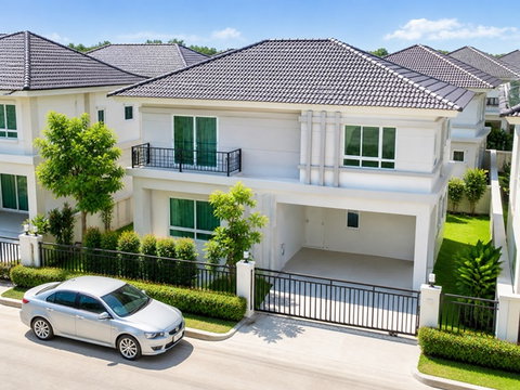 ใกล้เดอะไนน์ พระราม 9 800 ม. ARL บ้านทับช้าง 1.6 กม. บางกอก บูเลอวาร์ด วงแหวน-พระราม 9 บ้านเดี่ยว 3 นอน สะพานสูง 3 น้ำ 50 ตร.ว. 200 ตร.ม.