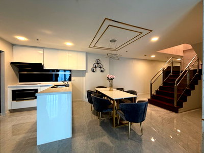 คอนโดให้เช่า : Duplex 2 ชั้น Belle Grand Rama 9 (Belle Avenue) (เบล แกรนด์ พระราม 9 (เบล อเวนิว))    Duplex 2 ชั้น  ชั้น 34-35