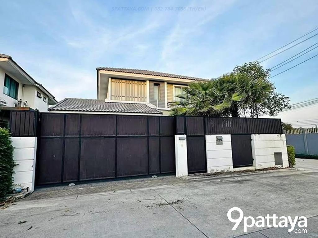 รูป บ้านเดี่ยวหลังมุมในโครงการ Life in the Garden – โรงโป๊ะ 56 ตารางวา 3 ห้องนอน 3 ห้องน้ำ 1 ห้องนั่งเล่น - รูปที่ 1/10
