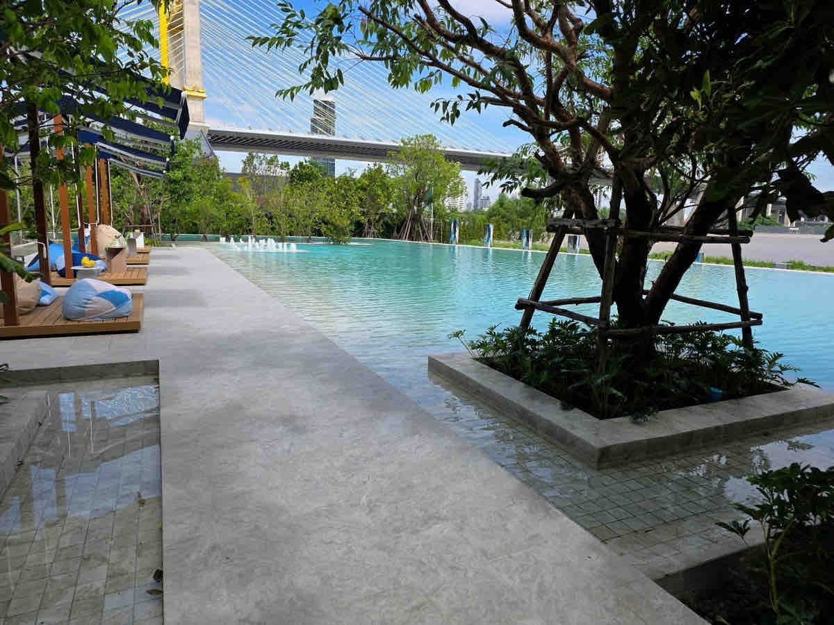รูป NUE Riverest Ratburana (นิว ริเวอร์เรสต์ ราษฎร์บูรณะ)   1 ห้องนอน 1 ห้องน้ำ 23.5ตร.ม. ชั้น 3 - รูปที่ 22/35