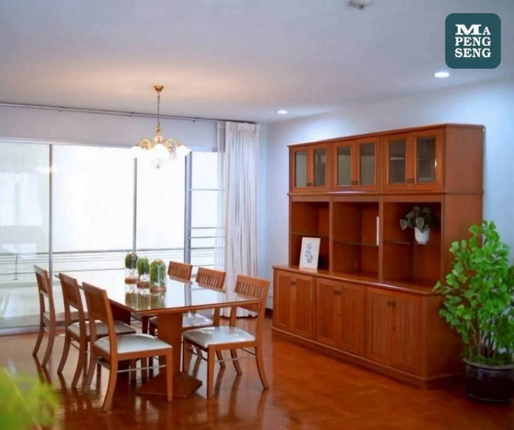 รูป 🌟 Ma Peng Seng Sukhumvit 31( A52) Size 240 SQ.M Type 3+1 Bedroom 4 Bathroom  Rental 95,000TB. - รูปที่ 3/11
