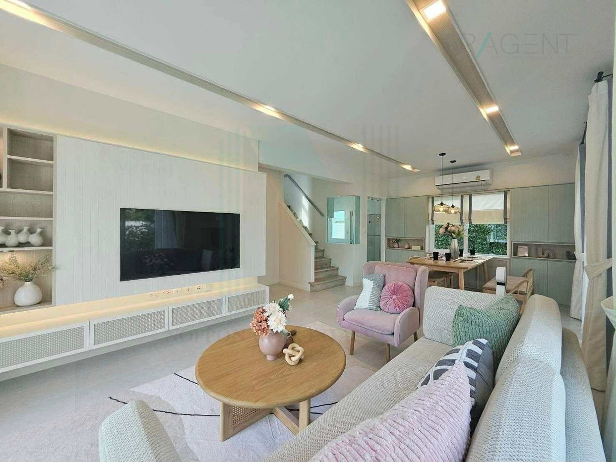 รูป 📌 ให้เช่าบ้านเดี่ยว 2 ชั้น วิลลาจจิโอ 2 ศรีนครินทร์ - บางนา 3 ห้องนอน 3 ห้องน้ำ - รูปที่ 2/8