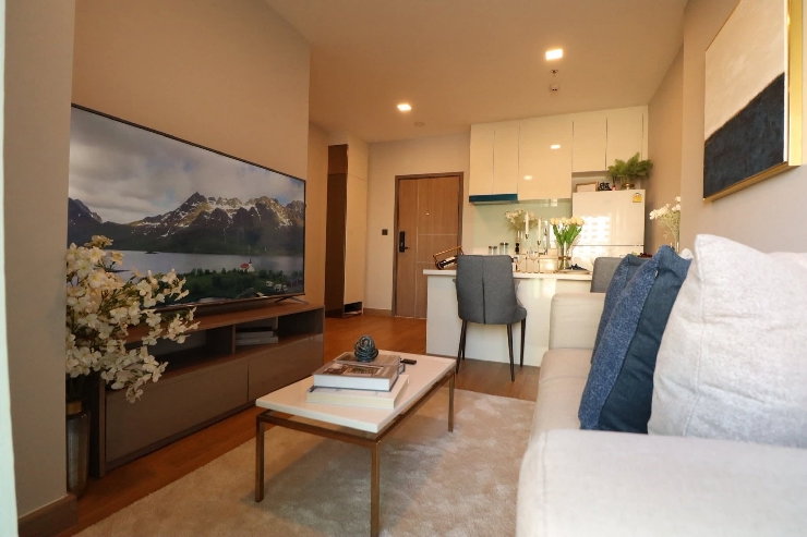 รูป ปล่อยเช่าคอนโด Astra Sky River สระดาดฟ้ากว้างสุดลูกหูลูกตา...ย่านช้างคลาน ใกล้โรงเรียนมงฟอร์ตประถม , โรงเรียนวารี , แอร์พอต , สนามบิน - รูปที่ 9/26