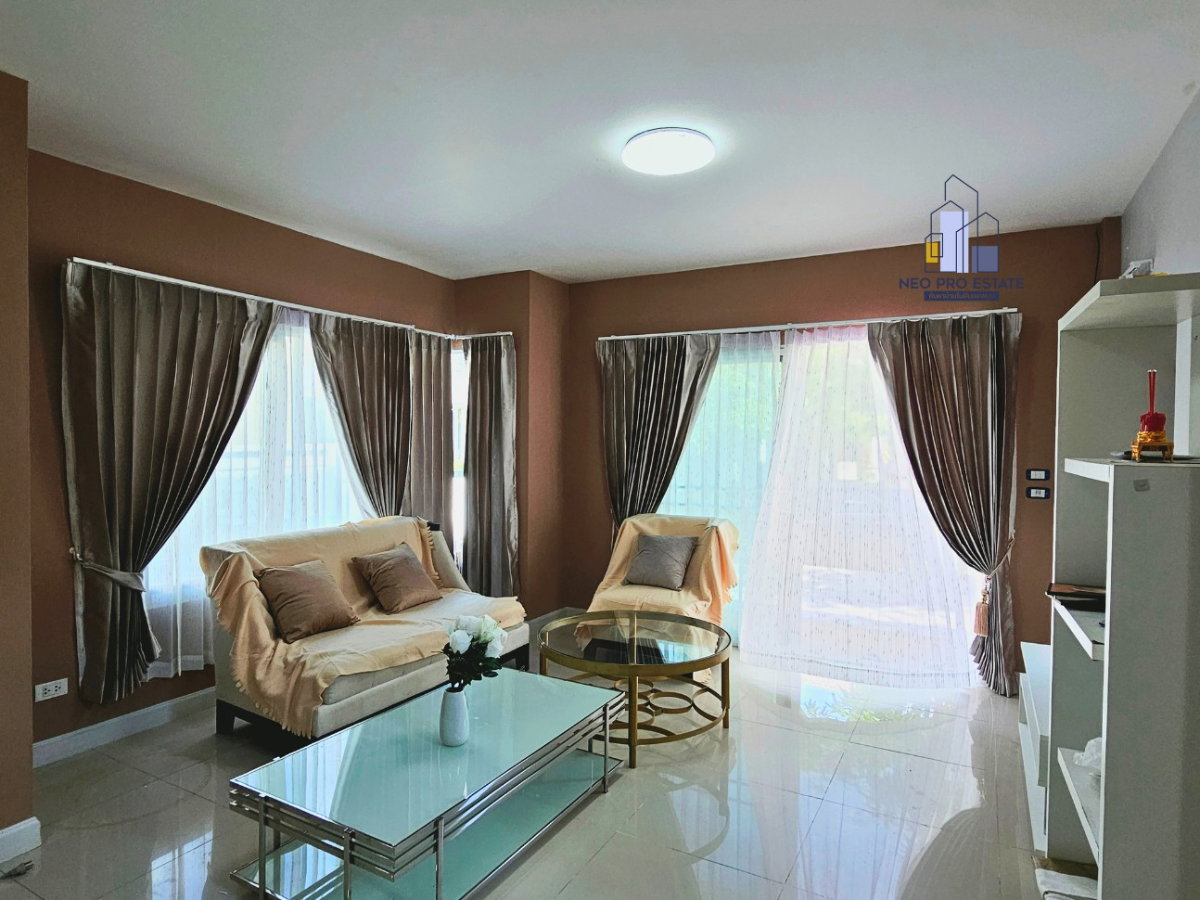 รูป เช่าบ้าน มบ.สีวลี ศรีจันทร์ เฟอร์นิเจอร์ครบ พร้อมอยู่ 3ห้องนอน 3ห้องน้ำ โครงการดี สภาพแวดล้อมดี - รูปที่ 6/22