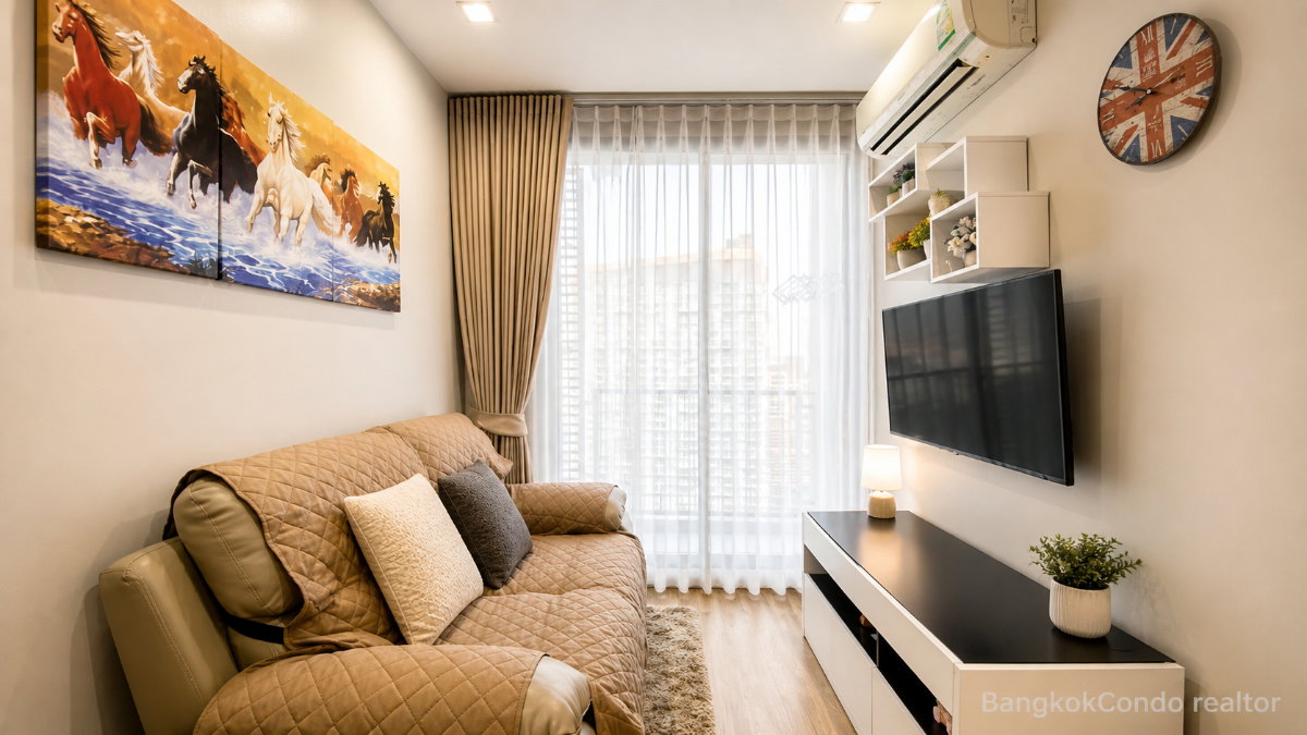 รูป 🍀🍀🍀 Fully furnished💝 ให้เช่า📌 คิว เฮ้าส์ สุขุมวิท 79(Line:@rent2022)BTS อ่อนนุช✨พร้อมเข้าอยู่🌼A11290 - รูปที่ 8/11