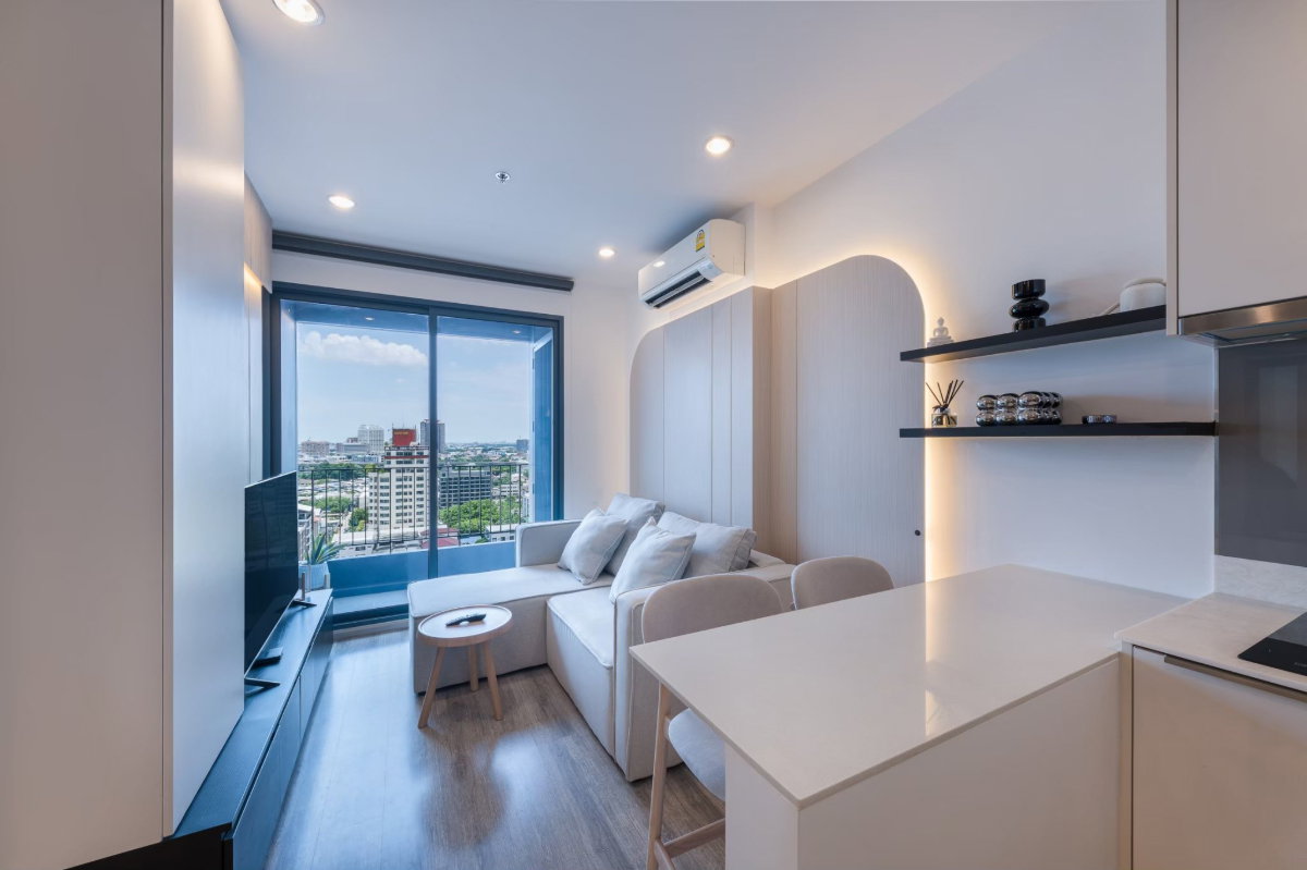 รูป [RENT] ST0876 ไอดีโอ โมบิ สุขุมวิท 66   IDEO Mobi Sukhumvit 66      (แอดไลน์มี @นำหน้า LINE ID :  @idhomeland) - รูปที่ 8/20