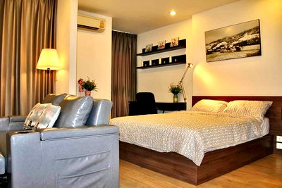 Condos for rent : ***Condo for rent : Ideo Q Chula – Samyan Nice decorated High floor Fully furnished+ Washing machine near MRT Samyan ***